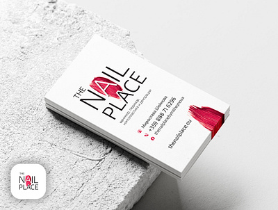 The Nail PLace — Manicure, Pedicure, Nail Art and Decorations advertising branding business card business card design business cards design graphic design graphic designer illustration logo print print design printing vector