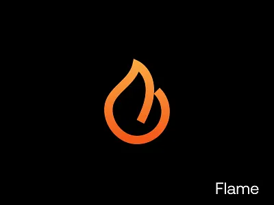 flame 🔥 design energy logo fire fire logo flame flame logo gradient logo heat hire logo designer hot professional logo simple logo startup logo design