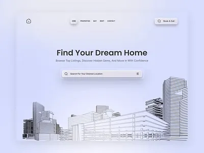 Luma Home landing page design apple clean ui component devdock find home hero hero design hero ui landing page liquid glass minimal trending uiux web app web design web design inspiration website design website redesign
