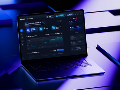 Phantom Clash: Crypto Dashboard Animation animation artificial intelligence blockchain app crypto app crypto exchange crypto payments crypto wallet dashboard ui etherium finance fintech mobile app memecoin motion design platform product design saas dasboard swap token web3 design web3 game