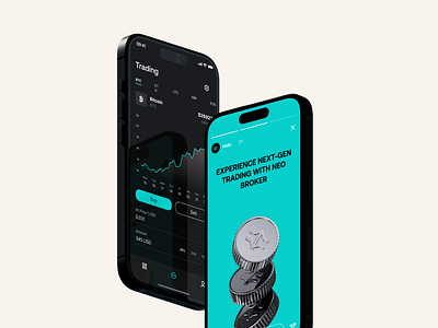 Helix® App brand broker crypto currency dashboard finance financial fintech forex interface mobile onboarding screen trading trading chart ui ux
