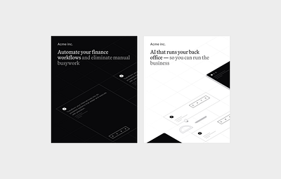 AI Finance Workflow ai branding cards design finance illustration product design testimonials ui uxui website workflow
