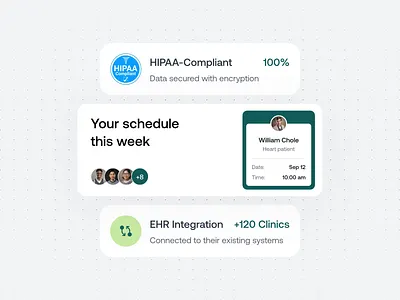 Vitaal - Healthcare Components Design ai animate b2b bio technology biotech clean component dipa inhouse health healthcare interface design minimal ui modern design product design saas startup telehealth ui uiux