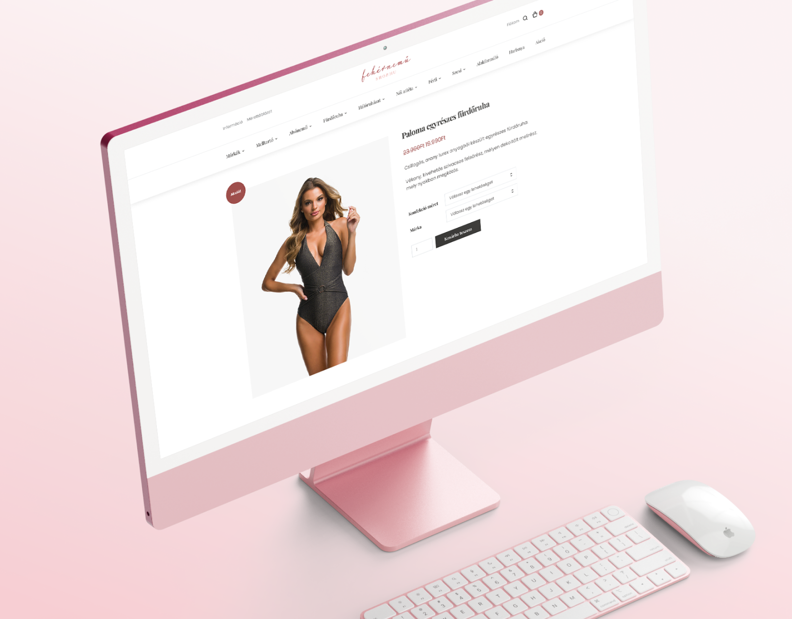 Lingerie Shop ecommrce lingerie shop ui webdesign webshop website wordpress