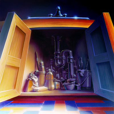 It Came From Beneath The Sink !!! 2d animation 90s animation goosebumps goosebumpsbooks illustration itcamefrombeneaththesink sink sponge