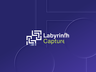 Labyrinth Capture Logo - Brand Identity branding design graphic design logo logoforagency photostudio studiologo