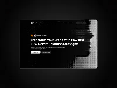 Hero section hero section marketing pr