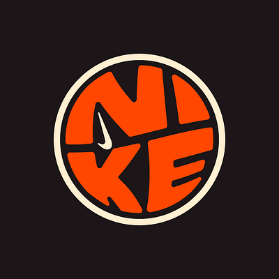 Nike branding design faelpt illustration instagram lettering logo nike type typedesign typography ui