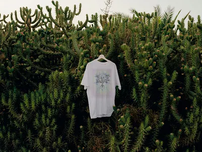 T-shirts with painting TRANSFORMATION art graphic design painting