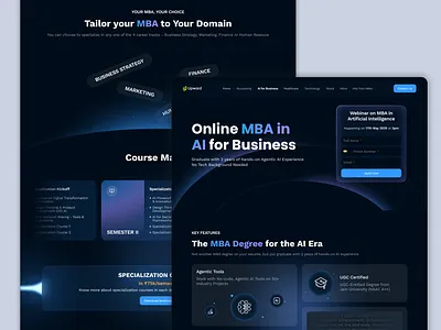 AI Website UI Design ai design ai ui design ai website ui landing page design ui