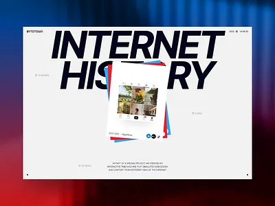 History Website | Interface Design | Creative Website | Web animation creative website figma design hero page hero page design history website interaction design interface design layout main page minimalistic modern website product design ui ux web web design web design inspiration web interface design website concept website design