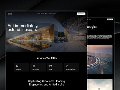 Framer Website Design - Architecture framer website design