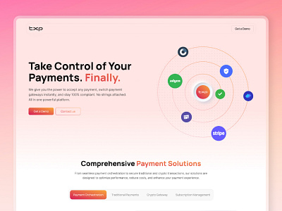 Financial - Framer Website Design framer website design