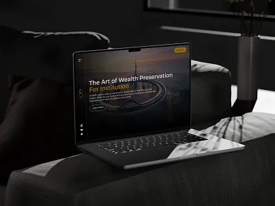 Financial - Framer Website Design framer website design