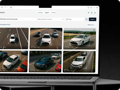 Web App UX/UI for AI-Powered Surveillance & Object Tracking ai mobile app ui ui design ui ux web app web application
