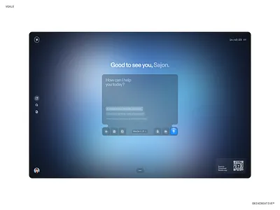 Voxle Home Page ai aiproductdesign chatgpt conversationalux dashboard dashboarddesign design gpt interfacedesign llminterface minimal openaiinspired orix productdesign sajon ui uidesign ux uxdesign webappdesign