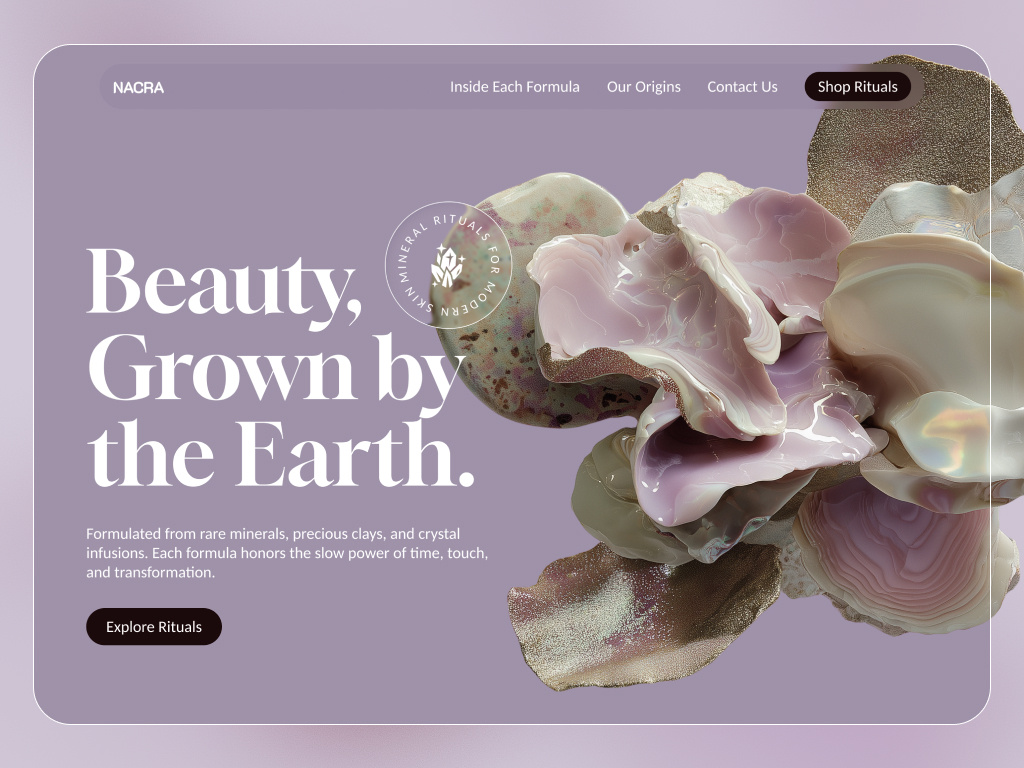 Beauty Website Concept