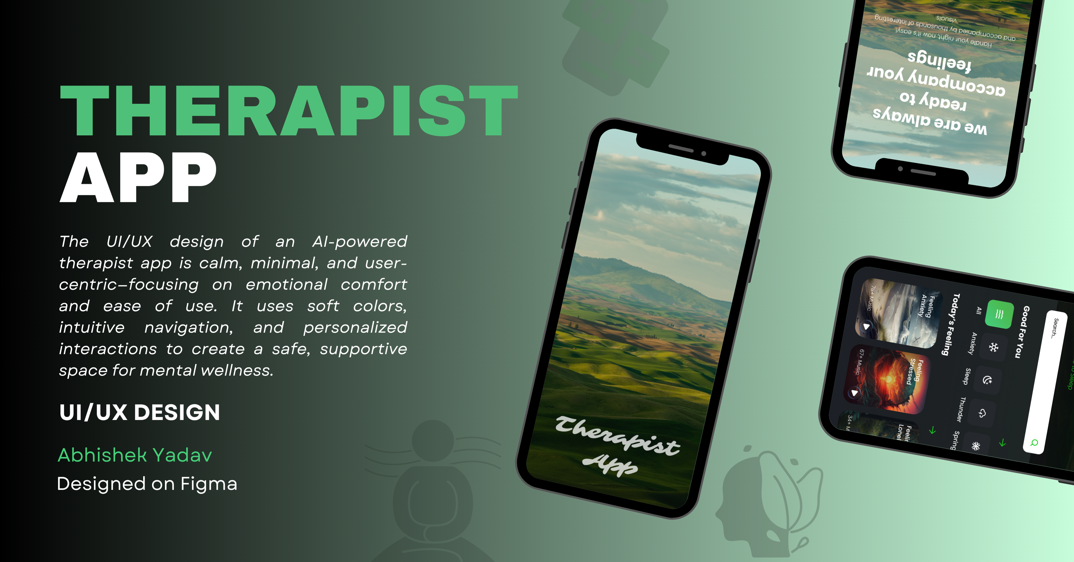 Therapist App UI Design