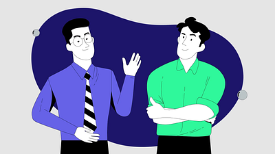 Explainer video for cryptoplatform animation motion graphics