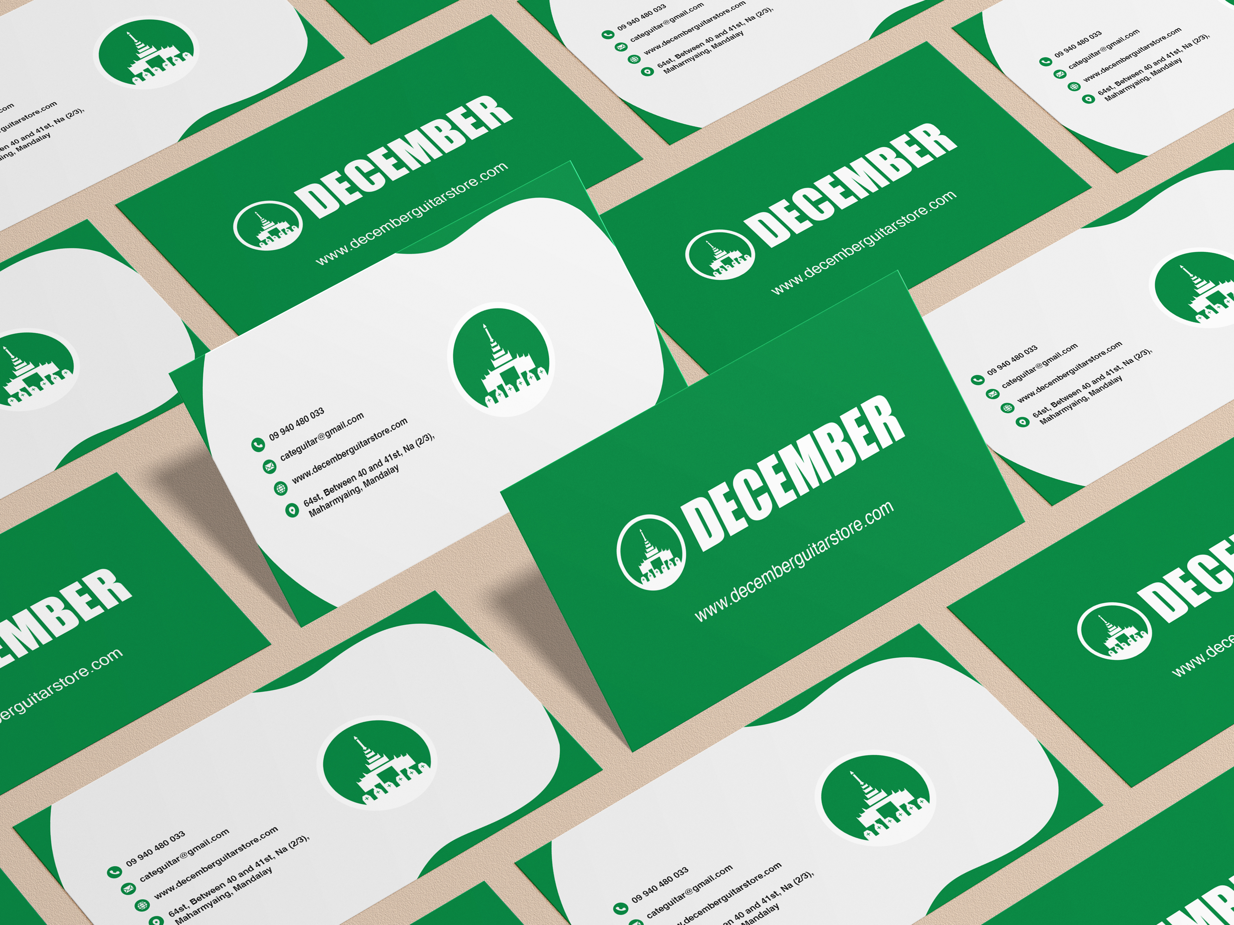 DECEMBER Logo Show Case branding graphic design logo