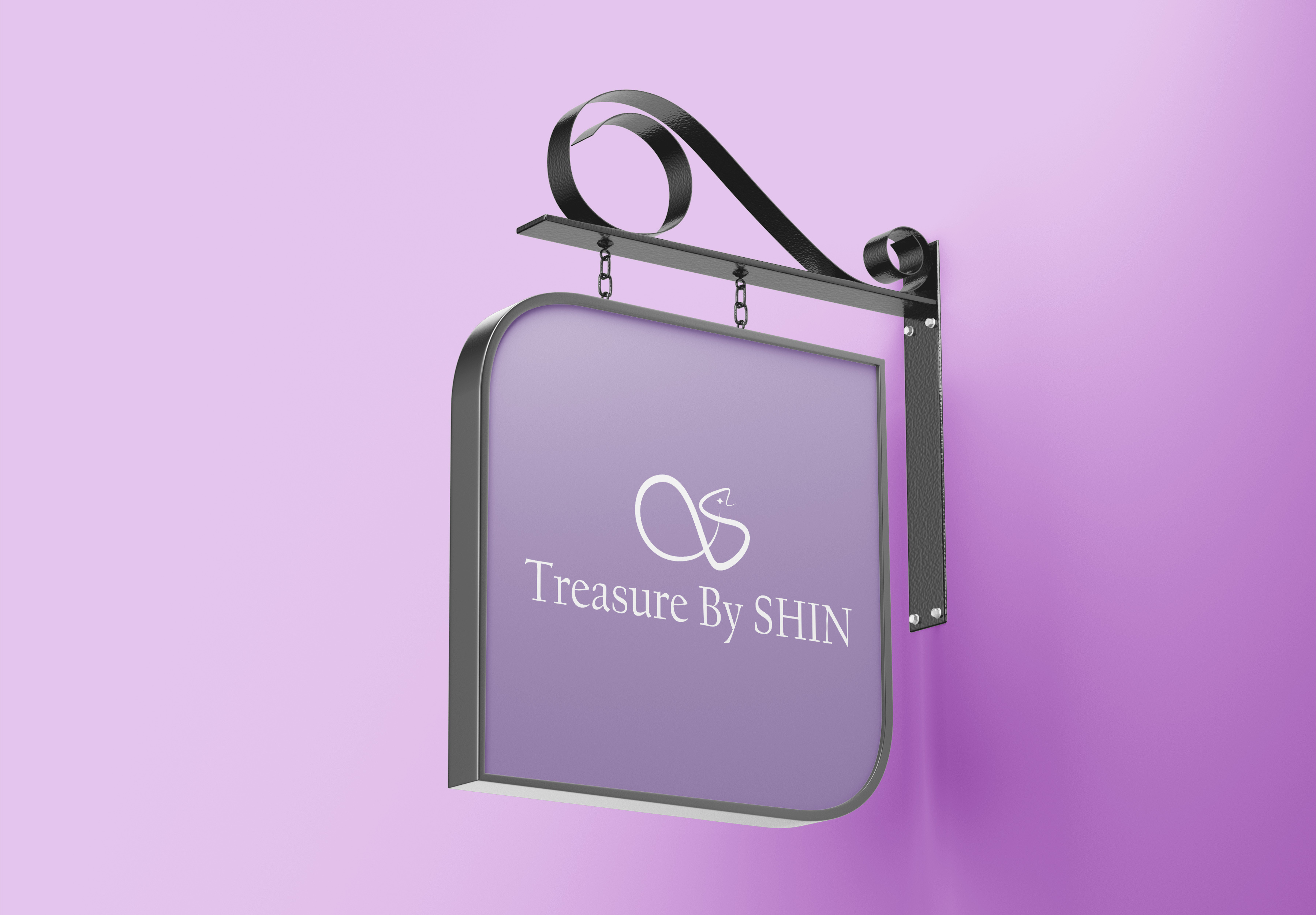 Treasure By Shin Logo Show Case branding logo