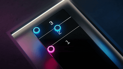 Ocre 3d futuristic ui