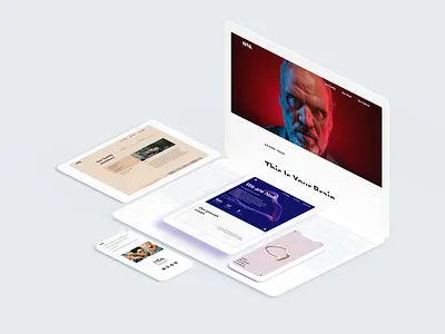 The North Alliance bright design desktop ipad iphone mobile ui web design