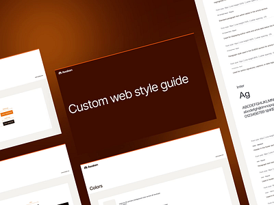Awaken Custom Web Style Guide awaken branding caviar graphic design styleguide