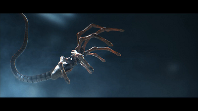 Alien: Sevastopol 3d alien facehugger motion graphics