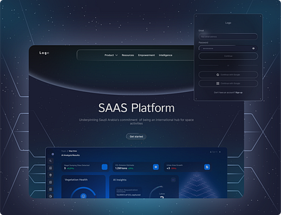SAAS Platform branding design graphic design illustration ui ux