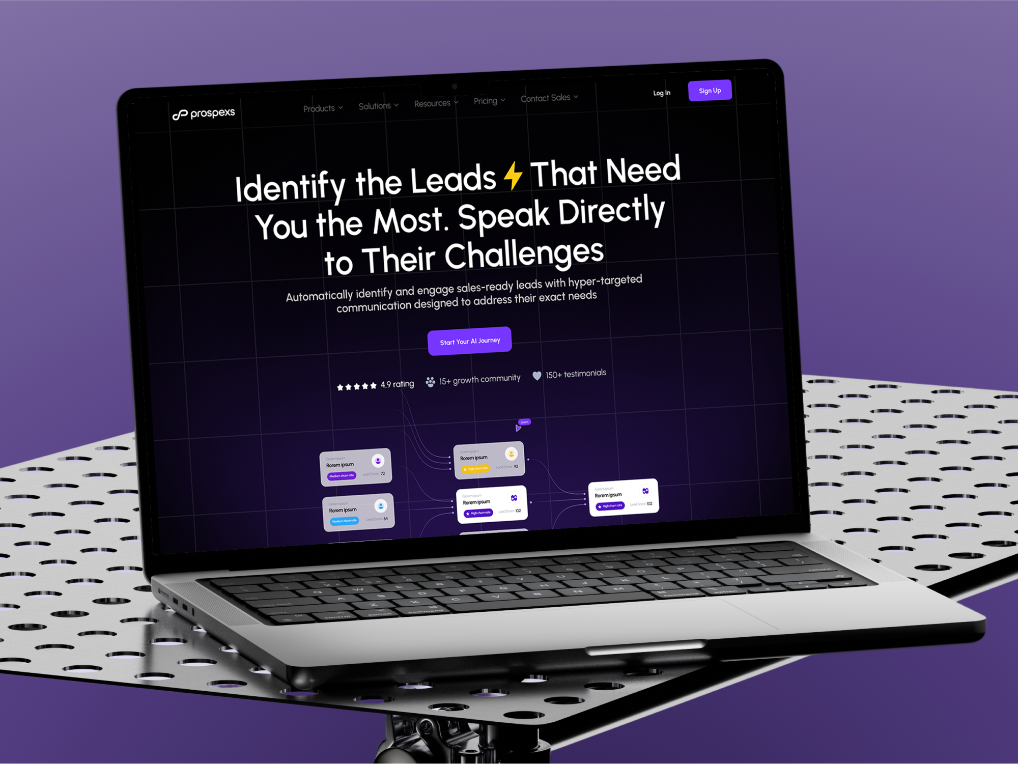 Example of Landing Page/Home Page Design