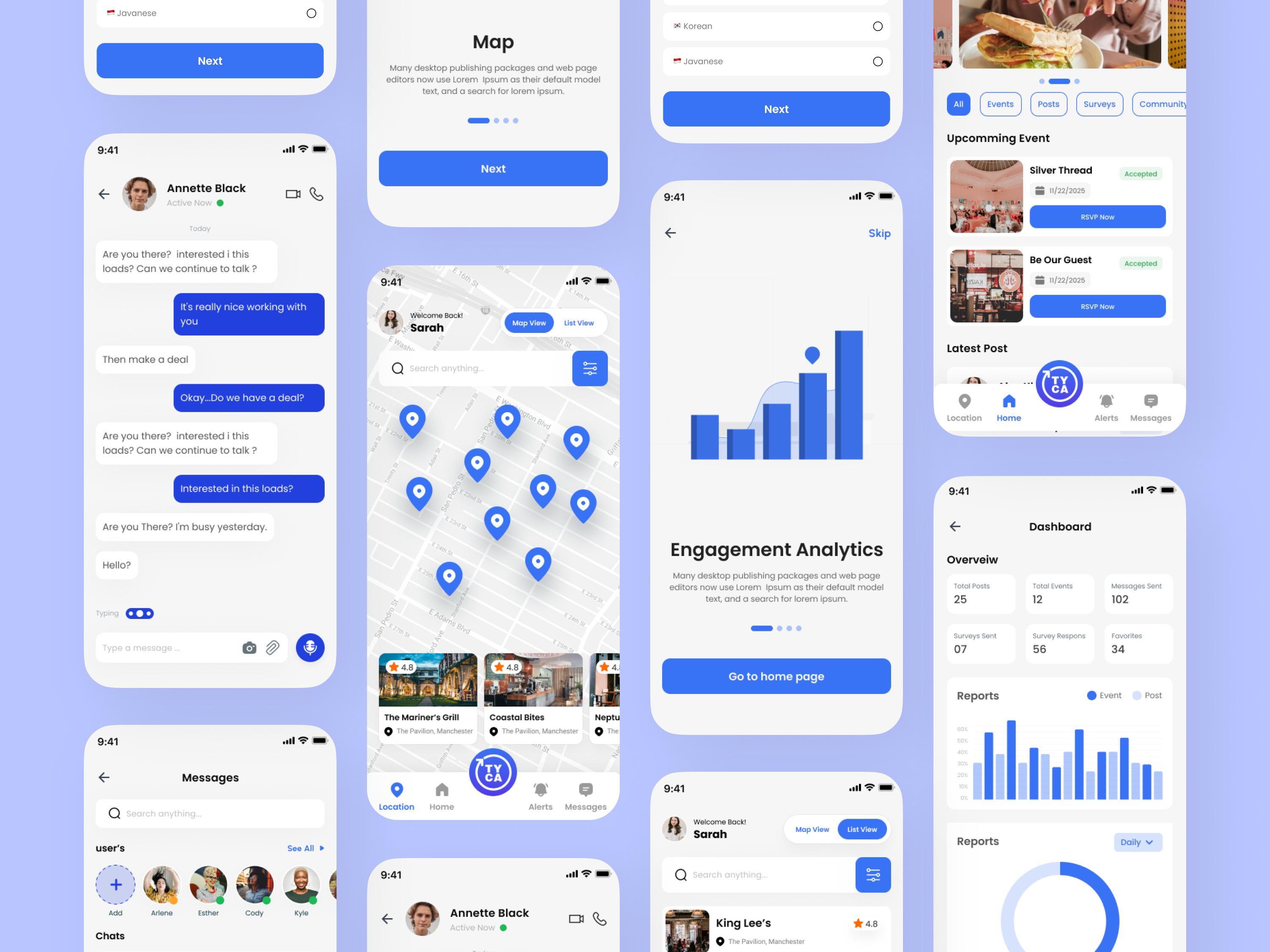 Local Discovery App community app discover local ui location based app map based app design nearby places app social map ui uiux design ux case study