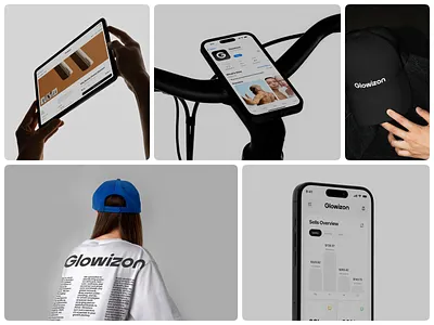 Glowizon | Beauty Distribution Branding boldbranding brand identity branding globalbeautynetwork luxurybeautysupply minimal brand identity modernidentity skincare branding visual identity