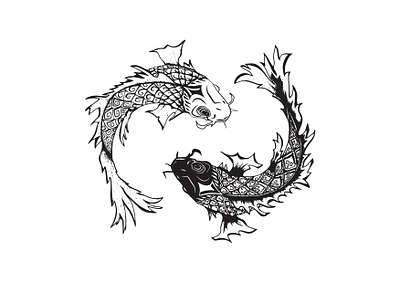 Pisces graphic design illustration logo vector