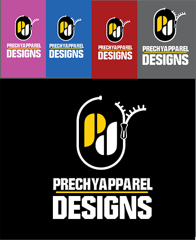 Logo Concept Design branding cloth clothing fashion identity downsign logo logo design logo designer pin samomo sew zip