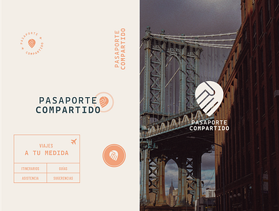 ID / Logo + Instagram / Pasaporte Compartido branding design graphic design instagram logo social media travel