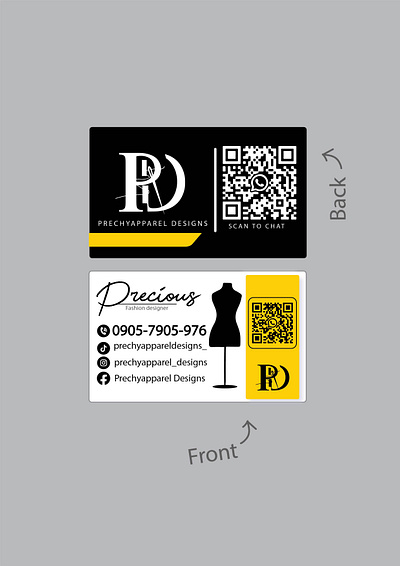 Business Card Design apparel brand branding business business card clothing contact downsign studio graphic design logo sam omo