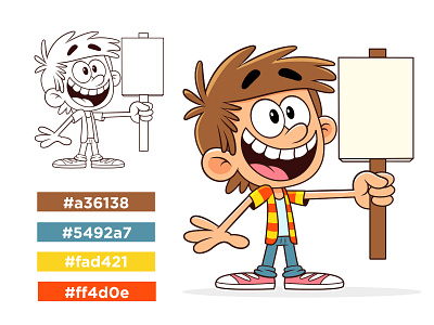 Happy cartoon boy character holding empty sign by Beehaya Studio 2d style beehaya studio boy holding placard cartoon cartoon boy cartoon style cartooning clipart cute cartoon boy design drawing freepik funny boy drawing graphic design happy boy clipart holding sign illustration vector vector art vector mascot
