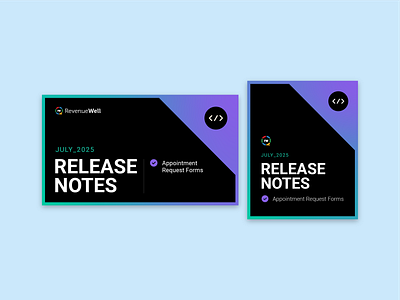 July Release Notes blog brand brand design branding dental software dental software marketing design graphic design layout design release notes social media sofware typography