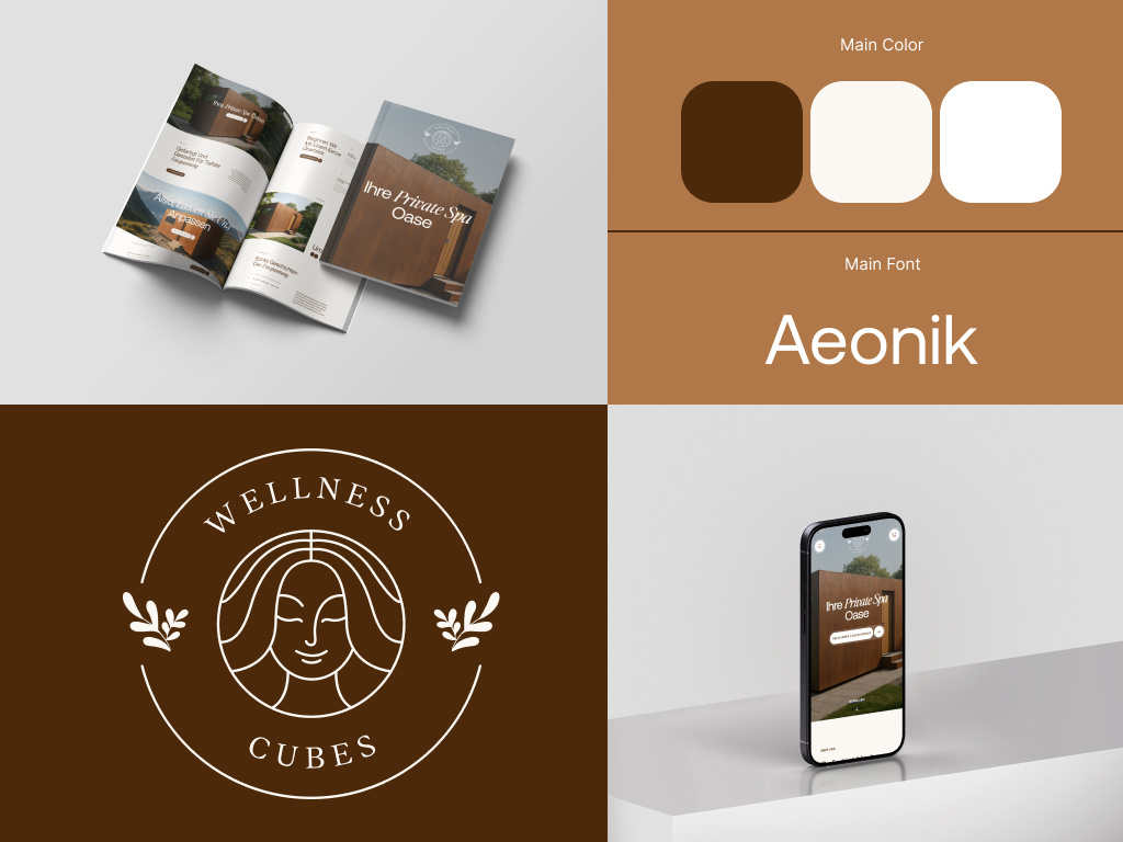 Wellness Cube: Modern Webflow Landing Page- Responsive UI/UX 3d animation branding landing page modern webflow design ui web design webflow