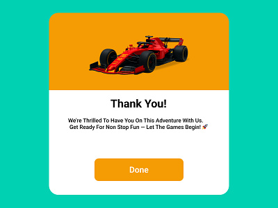 Thank You #DailyUI 077 design ui ui design uiux uiux design user interface