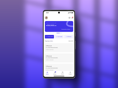 ESCROWLY APPLICATION HOMEPAGE app escrow fintech