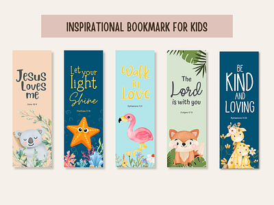 Bible Verse Bookmark bible verse bookmark kids bookmark