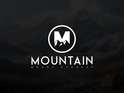Mountain M letter & Minimalist logo design abstractlettermark adventurelogo blackandwhite boldinitial cleandesign flatlogo geometriclogo hikinglogo lineart minimalistlogo mletterlogo modernm monogram mountainlogo naturebranding negativespace outdoorlogo peakicon simpledesign vectorlogo