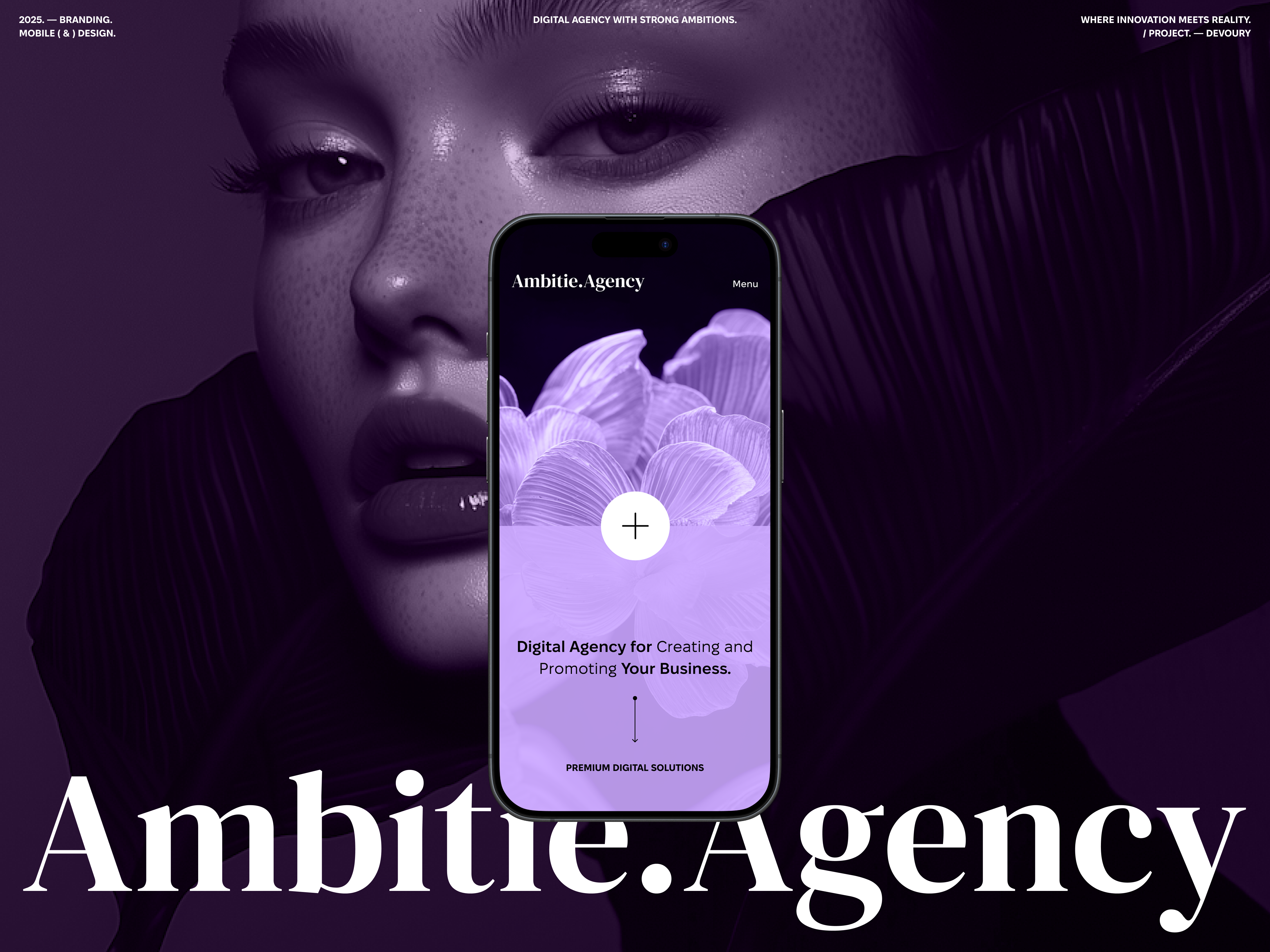 Ambitie.Agency — Mobile (&) Design. agency analytics app brand brand identity branding business businesses campaign content content strategy design digital digital agency marketing mobile app mobile design seo ui ux