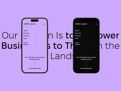 Ambitie.Agency — Mobile (&) Design. agency analytics app brand brand identity branding business businesses campaign content content strategy design digital digital agency marketing mobile app mobile design seo ui ux