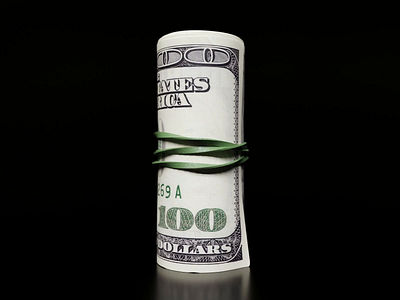 available for work 💸 3d animation b3d blender cash design dollar elastic franklin illustration money paper render tape usa