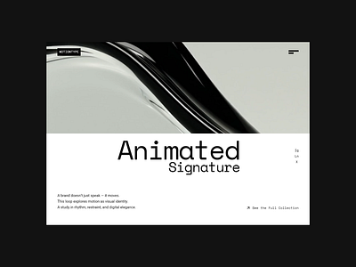 Art x Code — Glitch Aesthetics for Visionary Interfaces abstract aesthetic animated black framer futuristic hero liquid minimalist motion graphics trends ui web design white