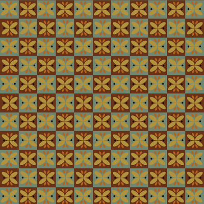 Retro Tiles Pattern ✨ colorful colorful pattern design graphic graphic design illustration pattern pattern design retro summer tiles vintage