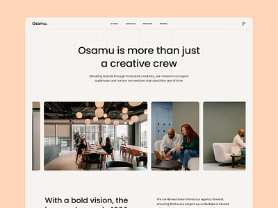 Corporate Creative Studio Website Design 🧩✨ agency website animation clean ui creative studio website design agency graphic design industrial website minimal design modern layout modular design motion graphics professional branding responsive design shopify shopify. ui uiux corporate web design web design webflow development website design